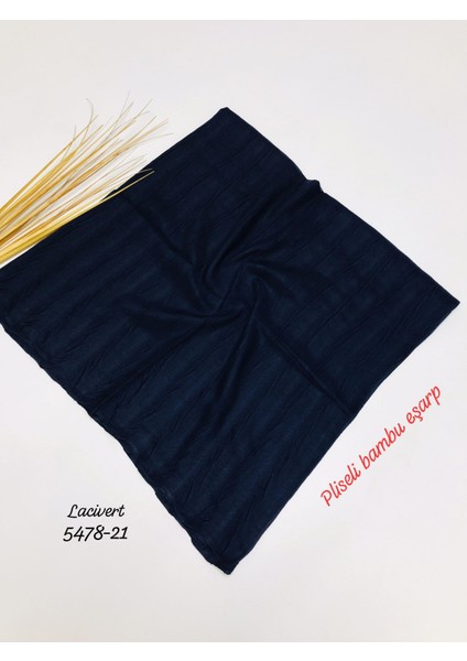5478 Pliseli Bambu Eşarp