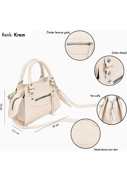 Kadın Mini El ve Omuz Çantası Şık Tasarımlı Çapraz Çanta fırsatları