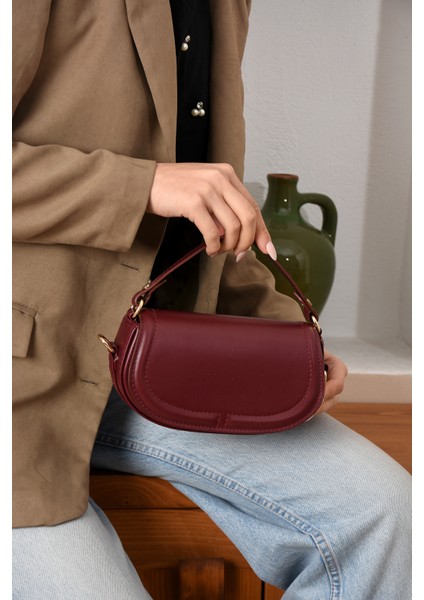 Kadın Omuz ve El Çantası Sade Şık Tasaramlı Kaliteli Temiz Işçilik Çanta