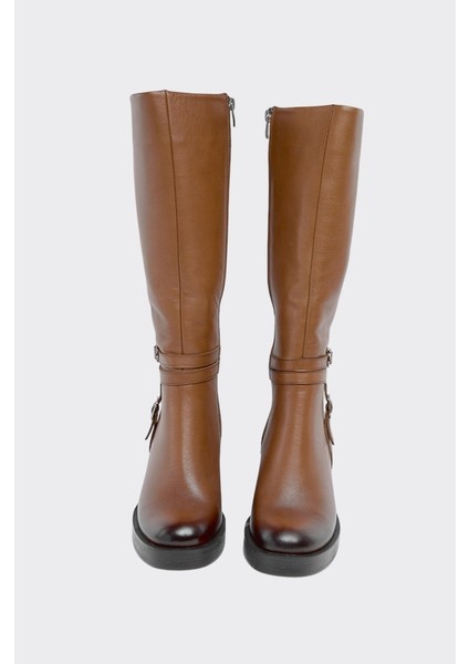 Hakiki Deri Fermarlı Kadın Çizme modelleri