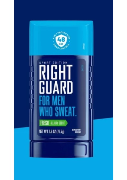 Rıght Guard For Men Who Sweat Fresh All-Day Scent Stık Deodorant 73,7 gr