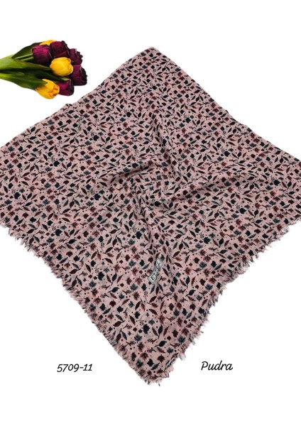 5709 Flamlı Pamuk Eşarp