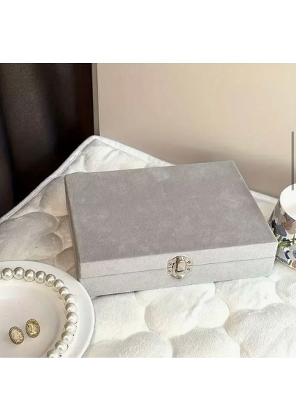 Lüks Takı Kutusu Çeyiz Mücevher Düzenleyici Yüzük Küpe Kolye Seyahat Organizeri modelleri