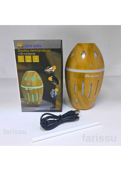 Gold Kama Hava Nemlendirici ve Difüzör (Model: Gk9)