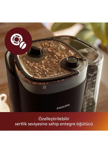 HD7888/01 All-In-1 Brew Öğütücülü Filtre Kahve Makinesi+ 2 Adet Seramik Kupa Bardak Hediye modelleri
