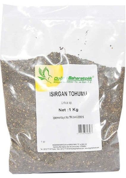 Isırgan Tohumu Doğal Tane 1000 gr Paket