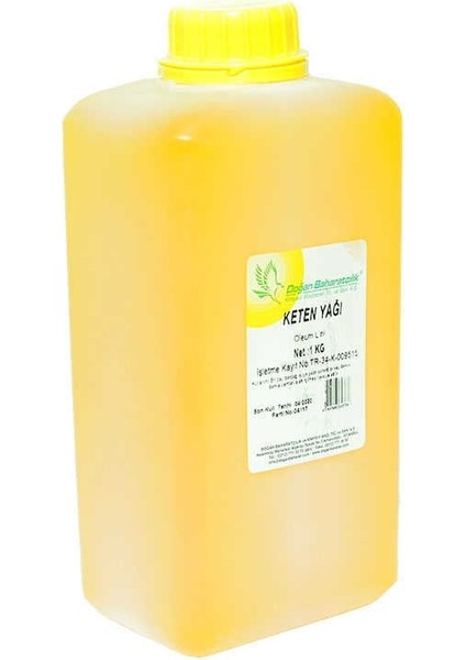 Keten Yağı Pet Bidon 1000 gr modelleri