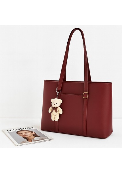 Sevimli Ayıcık Charm Büyük Kapasiteli Omuz Çantası fiyatları