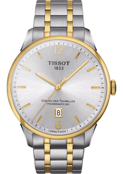 Chemin Des Tourelles Powermatic 80 T0994072203700 Erkek Kol Saati T099.407.22.037.00