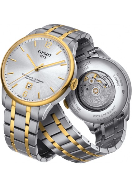 Chemin Des Tourelles Powermatic 80 T0994072203700 Erkek Kol Saati T099.407.22.037.00 fiyatları