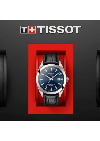 T1274071604101 Gentleman Powermatic 80 Silicium Erkek Kol Saati T127.407.16.041.01 indirimleri