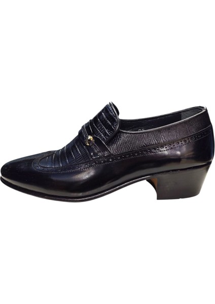 Fantazi Sivri Burun Erkek Ayakkabı Siyah