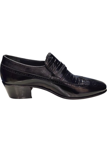 Fantazi Sivri Burun Erkek Ayakkabı Siyah fiyatları