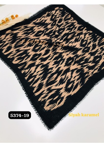 5374 Flamlı Pamuk Eşarp