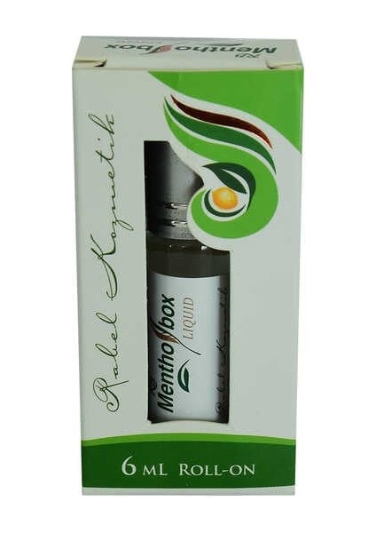 Masaj Yağı Likit Roll On Nane Limon Sel Yağlar Karışımlı 6 ml