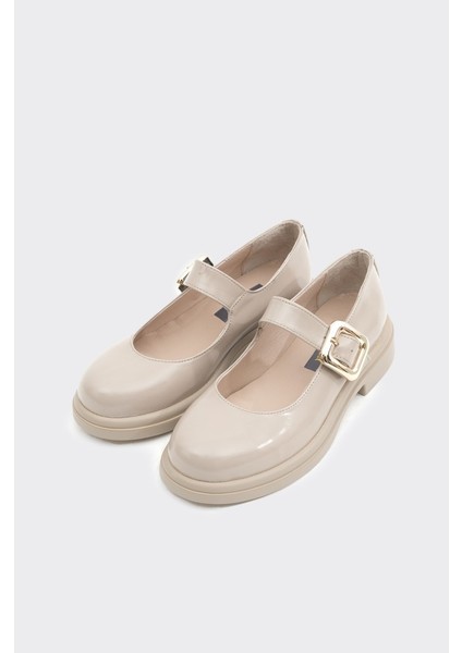 Casual Hakiki Deri Bilekten Bantlı Kadın Ayakkabı fiyatları