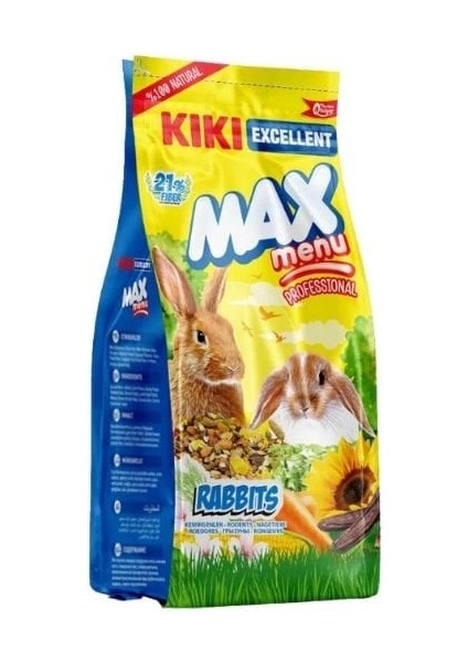 Kiki Excellent Max Menu Tavşan Yemi 1 kg