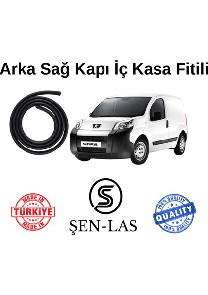 Peugeot Bipper Panelvan Şen-Las Sağ Arka Kapı Fitili ŞL39803
