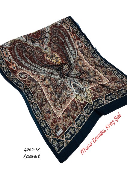 4262 Mono Bambu Kraş Şal