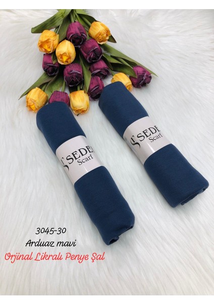 3045 Lüks Likralı Penye Şal