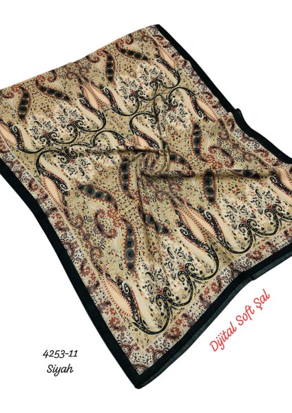 4253 Dijital Soft Şal