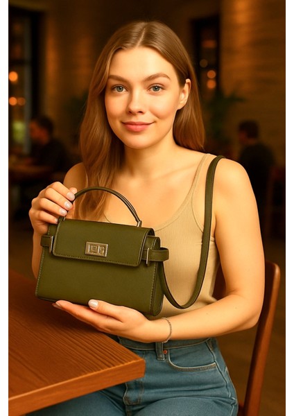 Lüks Kapaklı Şık Omuz ve El Çantası – Günlük & Klasik Kullanım fiyatları