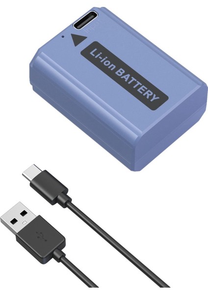 4330 NP-FW50 Usb-C Şarj Edilebilir Kamera Pili