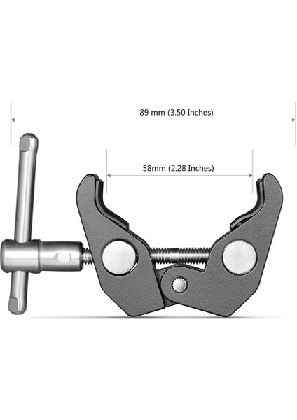 2058 Ikili 1/4''-3/8'' Süper Clamp Seti indirimleri