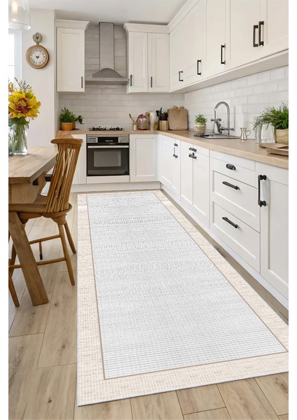 Pamuk Dokuma Taban Kaymaz Yıkanabilir Sisal Desenli Yolluk Salon Yolluğu Mutfak Yolluğu Koridor Yolluğu Antre Halıları