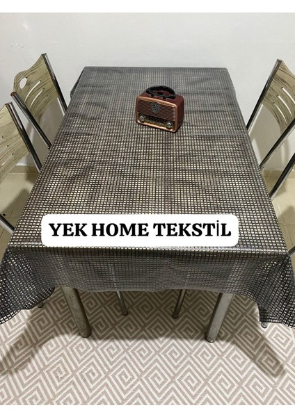 Siyah Hasır Lüx Pvc Kaplamalı Silinebilir Masa Örtüsü Su Geçirmez Şeffaf Muşamba Masa Örtüsü 137 cm modelleri