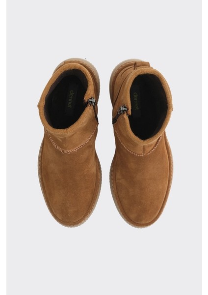 Hakiki Deri Fermuarlı Kadın Bot modelleri