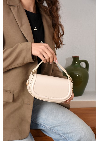 Kadın Omuz ve El Çantası Sade Şık Tasaramlı Kaliteli Temiz Işçilik Çanta