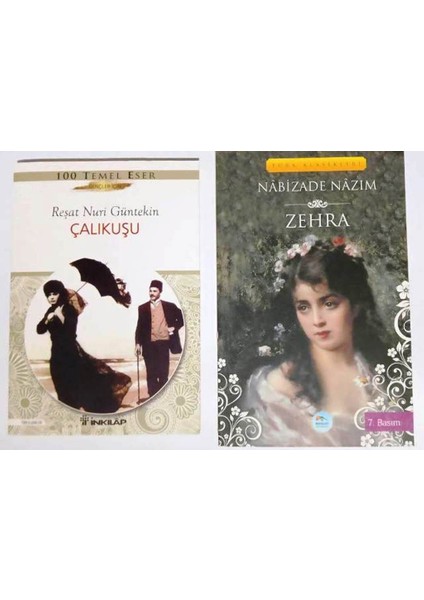 Çalıkuşu Gençler Için ve Zehra Romanları 2 Kitap