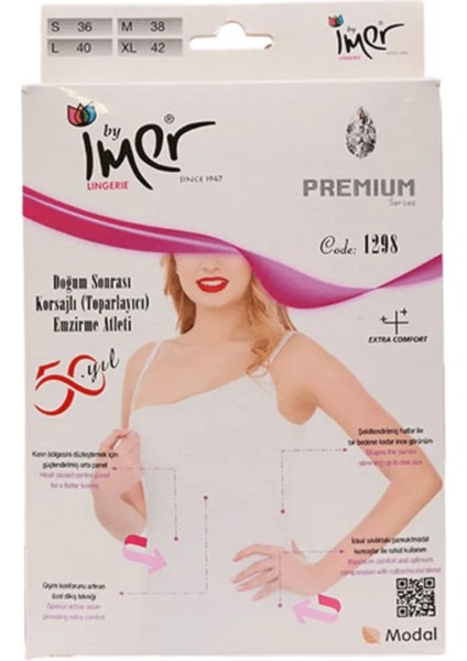 Imer Emzirme Korse Atlet 1298 White fiyatları