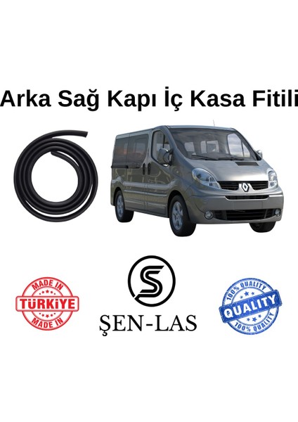Renault Trafic (2012-2015) Şen-Las Sağ Arka Kapı Fitili ŞL34103