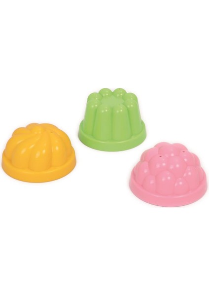 Dekoratif Kum Kalıpları 3 Lü