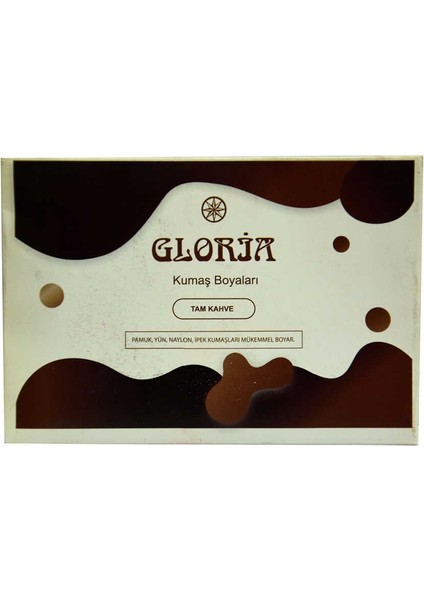 Kumaş Boyası Tam Kahve 10 gr Pkt
