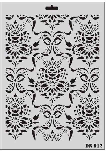 Rich Dantel Seri DN-912 Stencil 35X25 cm