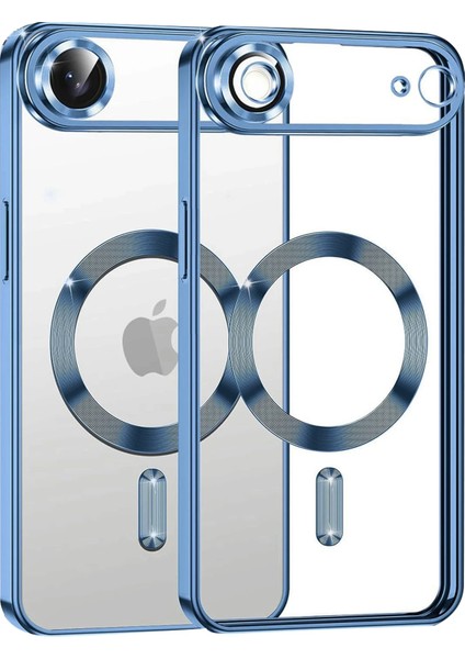 Apple iPhone 17 Air Için Magsafe ile Uyumlu Kılıf Kamera Lensli Korumalı Şeffaf Silikon Kapak fiyatları