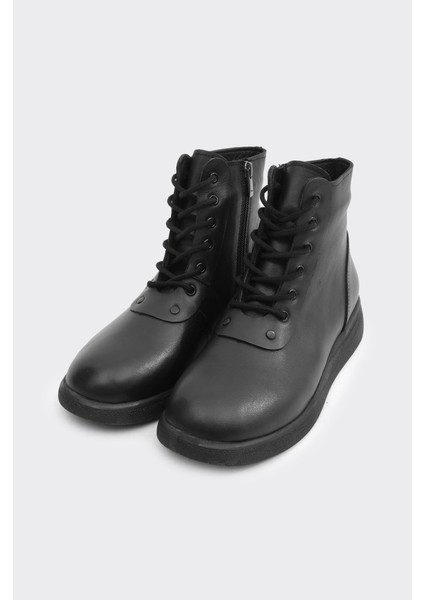 Hakiki Deri Comfort Taban Fermuarlı Kadın Bot fiyatları