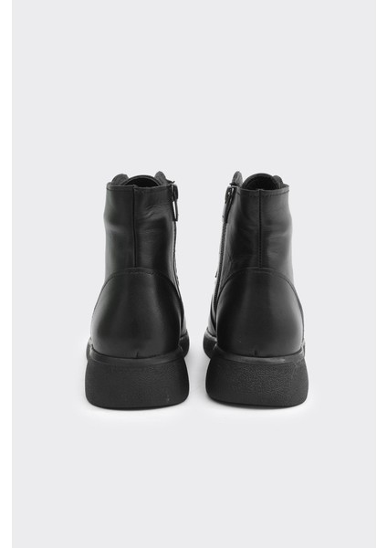 Hakiki Deri Comfort Taban Fermuarlı Kadın Bot fırsatları