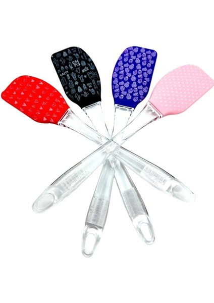 Silikon Desenli Spatula