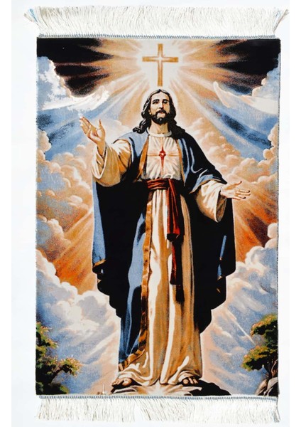 Hz. Isa Bambu Tablo Halı 60X90 cm (0.54 M²)