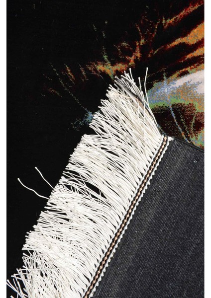 Tekir Kedi Portresi Bambu Tablo Halı 60X90 cm (0.54 M²) fiyatları