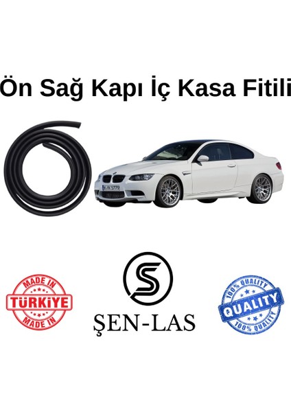 Bmw 3 Serisi E92 (2007-2013) Şen-Las Kadifeli Sağ Ön Kapı Fitili ŞL33001
