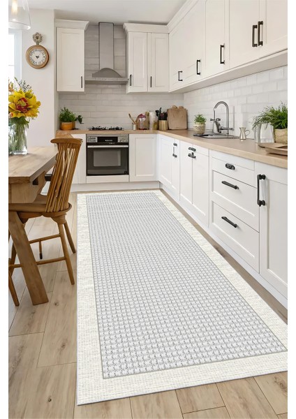 Pamuk Dokuma Taban Kaymaz Yıkanabilir Sisal Desenli Yolluk Salon Yolluğu Mutfak Yolluğu Koridor Yolluğu Antre Halıları