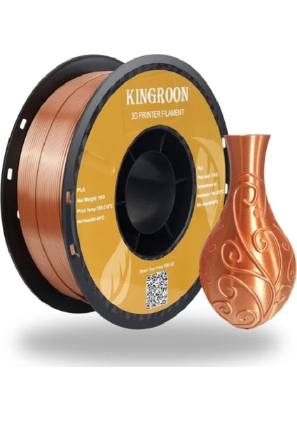 Pla Silk Filament Bakır 1.75 MM 1 Kg