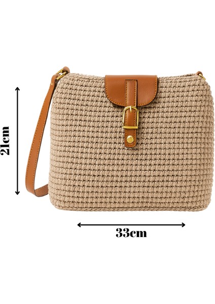 Orta Boy Örgü Omuz Çantası fırsatları