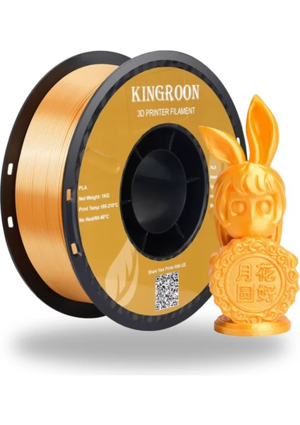 Pla Silk Filament Turuncu 1.75 MM 1 Kg