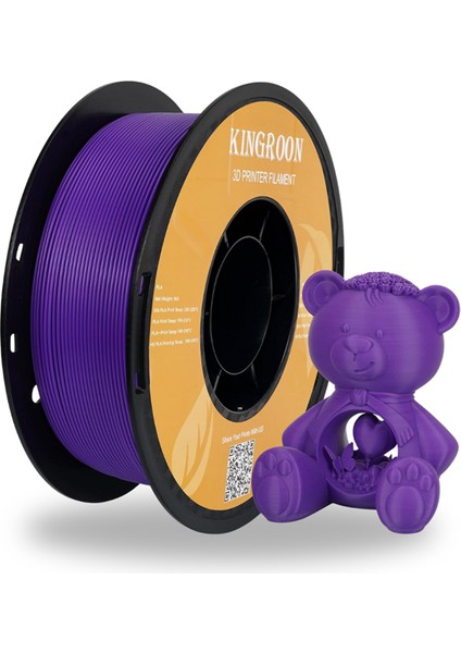 Pla Filament Mor 1.75 MM 1 Kg